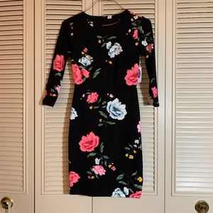 NWT Old Navy Floral Ponte-Knit Sheath Dress